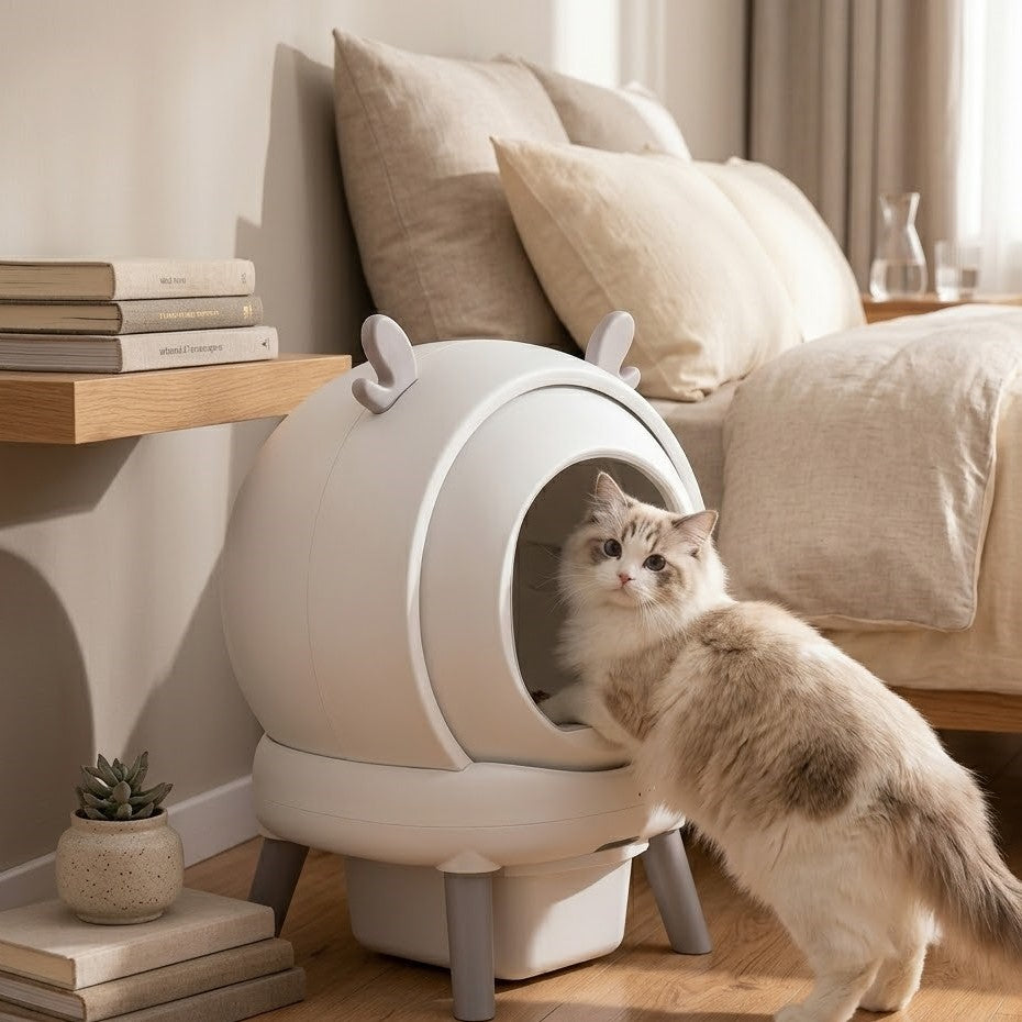 Litière Chat Automatique Étanche Anti-Odeur