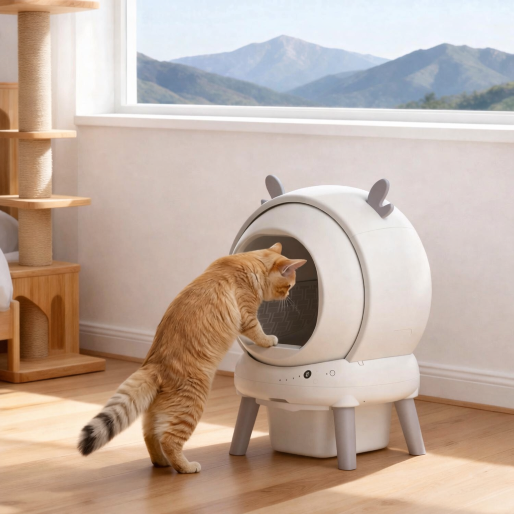 Litière Chat Automatique Étanche Anti-Odeur